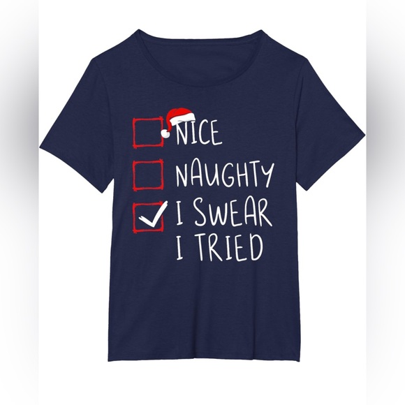 Tops - Funny Christmas T-Shirt NWT